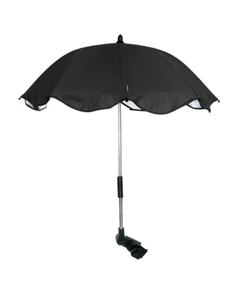 Vežimėlio skėtis KikkaBoo, black