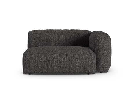 Boucle Modul Right, "Martina", 1 Seat, 160x120x75, Anthracite