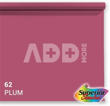 Superior Background Paper 62 Plum 1.35 x 11m