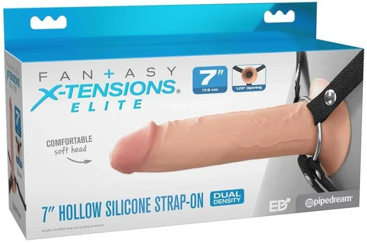 Hollow Silicone Strap-on