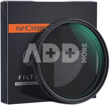 58MM Nano-X Variable/Fader ND Filter, ND8~ND128, W/O Black Cross