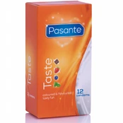 Prezervatyvai PASANTE TASTE 12 vnt kaina