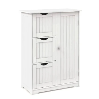 Bonideco Select Vonios spintelė 60x30x81cm., baltos spalvos