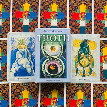Aleister Crowley THOTH Tarot kortos