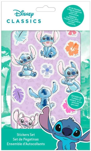 Kids Licensing Disney Stitch stickers set