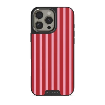 Strawberry Jam - iPhone 16 Pro Max Case, Elite Dark (MagSafe) / Gunmetal