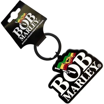 Rock Raktų Pakabukas Bob Marley Logo
