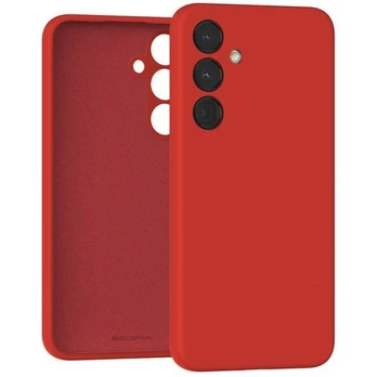 Dėklas Mercury Silicone Samsung A05s A057 raudona|red