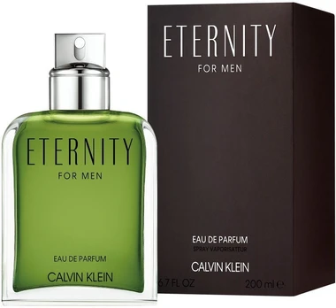 Kvapusis vanduo Calvin Klein Eternity EDP vyrams, 200 ml