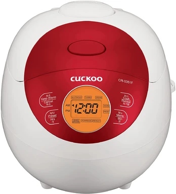 Cuckoo CUCK Reiskocher CR-0351F wh/rd