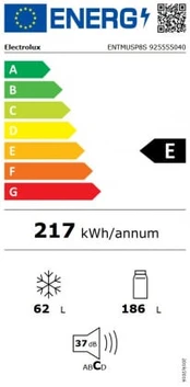 Šaldytuvas Electrolux ENTMUSP8S