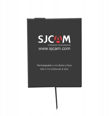 SJCAM A50 BATERIJOS ORIGINALI DĖŽUTĖ