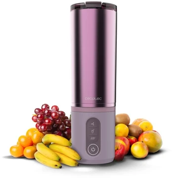 Plakiklis Blenderis Cecotec Cecotec Power Titanium Shake2Go Candy Steel asmeninis blenderis