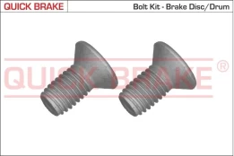 Varžtų komplektas, stabdžių diskas QUICK BRAKE 11670K kaina