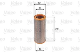 Oro filtras VALEO 585601 kaina