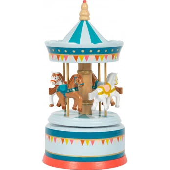 Musical Box Horse Carousel Circus