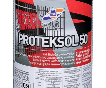 Gruntas-dažai Rilak PROTEKSOL-50, žali, 0.9 l