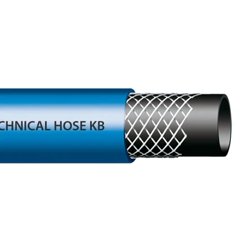 Sustiprinta techninė žarna TECHNICAL HOSE KB, 13mm, 50m, Mėlyna