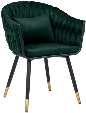 Chair FLORA dark žalias