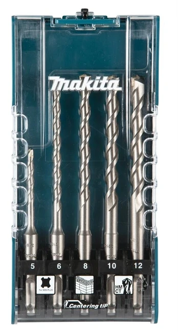 Makita E-15724 SDS-Plus Betonbohrer-Set 5-tlg.