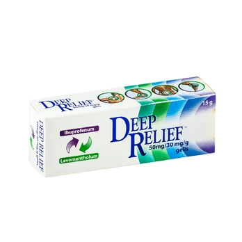 Deep Relief 50 mg/30 mg/g gelis 50 g