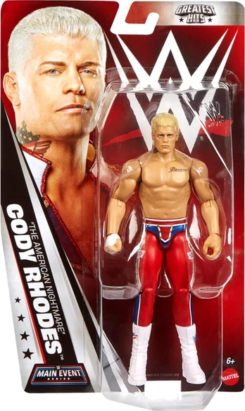 Mattel WWE BASIC ACTION imtynininko figūrėlė (GDF62)
