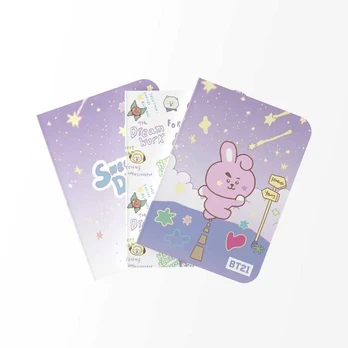 BT21 - Set of A6 COOKY notebooks (3 pieces)