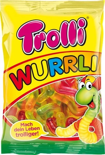 TROLLI guminukai kirminai, 100g