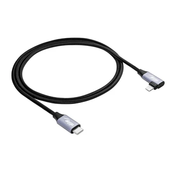 AKYGA Cable USB AK-USB-56 USB type C m / Lightning m Angle ver. 2.0 30W 1m