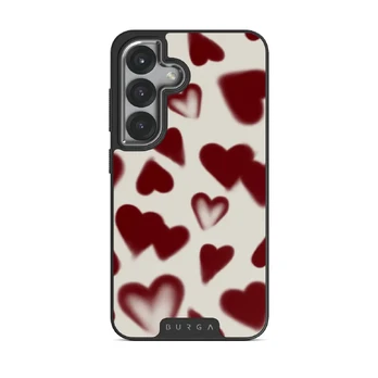Be Mine - Samsung Galaxy S25 Case, Elite Dark (Magnetic) / Silver