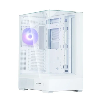 PC case P40 Prism Mid-Tower Tempered Glass white