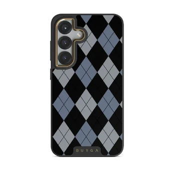 Trouble - Samsung Galaxy S25 Case, Elite Dark (Magnetic) / Gold