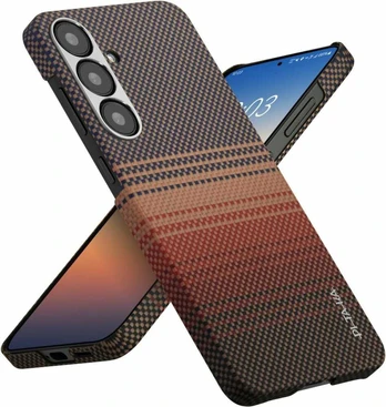 Pitaka lytėjimo austas dėklas, „Sunset“ – „Samsung Galaxy S25+“