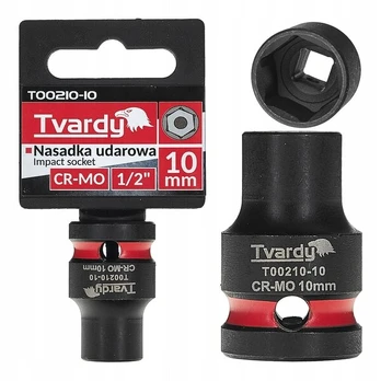 Tvirtas smūginis antgalis 1/2" 10mm Cr-mo