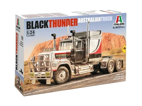 Italeri „Black Thunder“ australų sunkvežimio modelis Mack Superliner 1:24