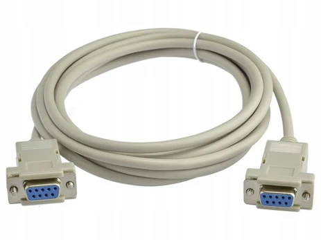 Rs232 Db9 9-pin kabel gniazdo-gniazdo Talvico 1.8m