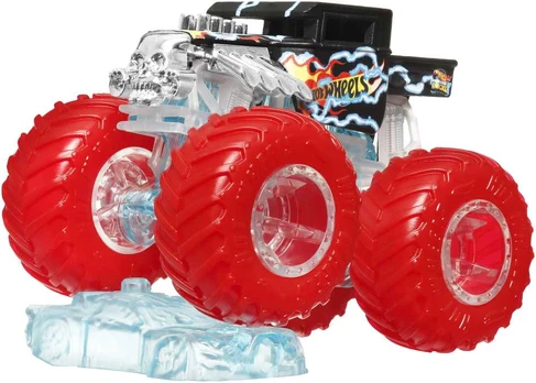 Mattel HW džipas su ryškiais ratais