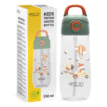 4Fizjo Vaikiškas vandens buteliukas BALIONAI 550 ml