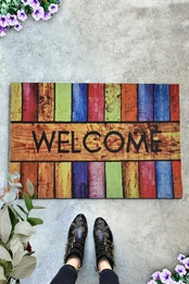 Conceptum Hypnose PVC DOORMAT Color Welcome kaina