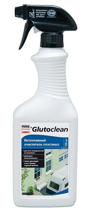 Plastiko valiklis PUFAS GLUTOCLEAN, 750 ml