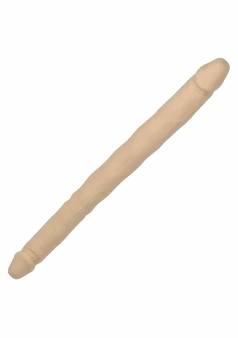 Bend and Hold Dual Dong 40.75 cm Silicone Flexible System Black