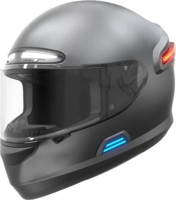Livall Motociklo šalmas su Bluetooth Intercom LED/SOS 58-59 cm