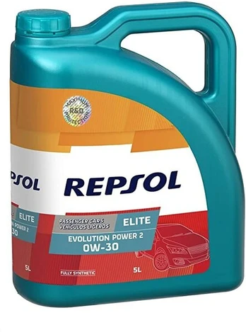 Repsol Elite Evolution Power 2 0W30 ACEA C2 variklio alyva, 5L