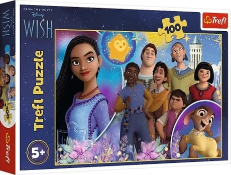 Puzzle 100 elementów Życzenie Disney Wish