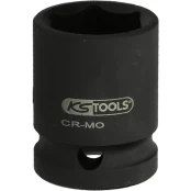 Smūginė galvutė trumpa 1", 33mm, KS Tools kaina