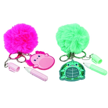 Raktų pakabukas su rašikliu Pom Pom