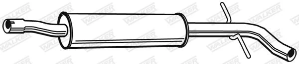 Vidurinis duslintuvas WALKER 24053