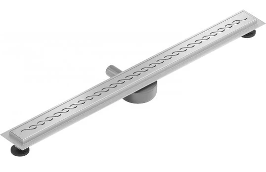 Dušo latakas Mexen Flat 360 Classic, Chrome, 90 cm