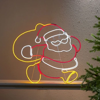 LED lauko dekoracijos Neoled Father Christmas