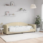 Lova Sofa, kreminės spalvos, 80x200cm, audinys kaina